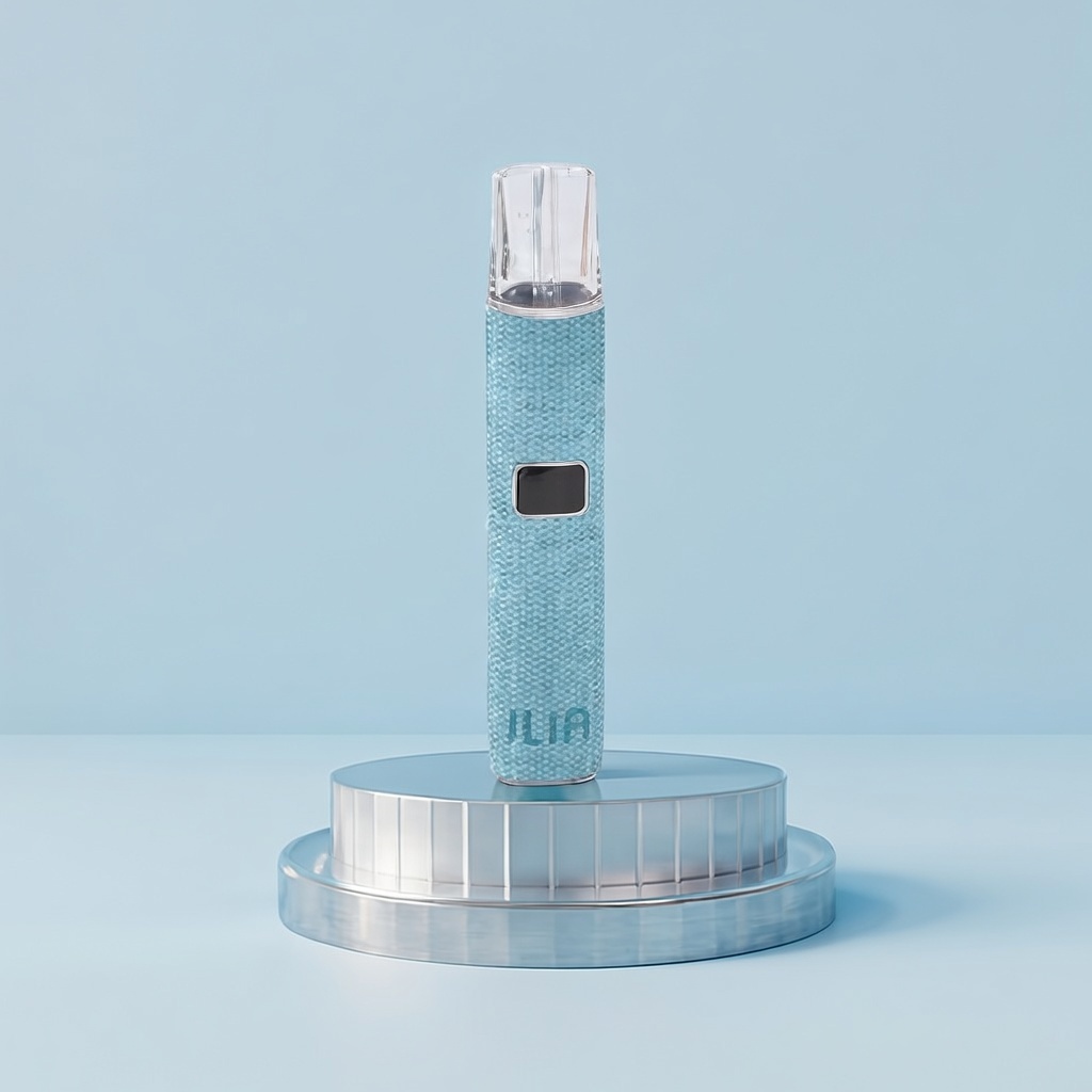 ILIA哩亞布紋一代換彈主機 – 奢華布紋工藝 鋁合金機身 通用一代RELX/SP2S各式煙彈 台灣現貨:圖片 4